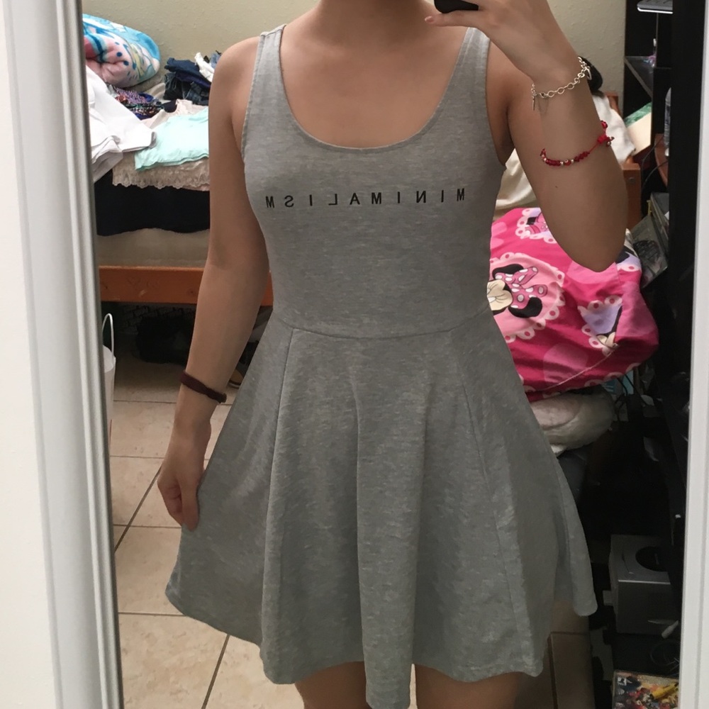 SOLD. H&M Gray Dress